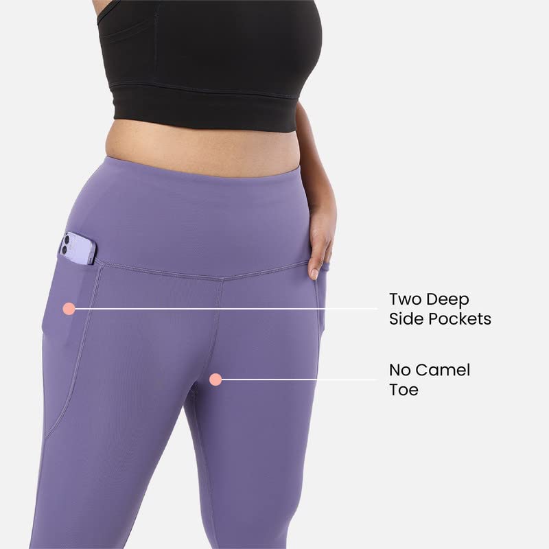 Image of BlissClub Women's Fitted Pants (BC TGLtall XL Monica Mauve Tall-Above 5.5 inch