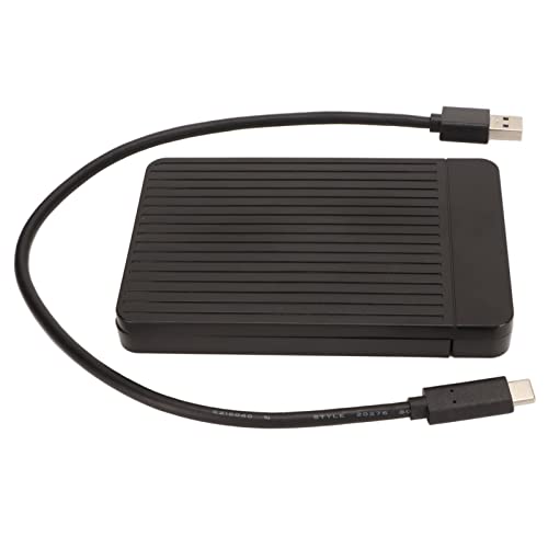 Caja externa para SSD 2.5" USB Type C 6 Gbps compatible 7/9.5mm miniatura 5