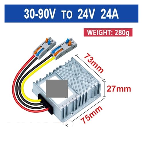 Convertisseur DC 24A résistant à l'eau pour stabiliser la tension 24V - 3