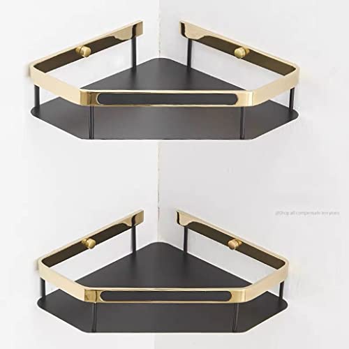 Étagère douche triangle bleu XMING pour libérer l'espace mural de votre salle de bain - 5