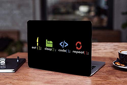 Image of Galaxsia Programmer Vinyl Laptop Skin /Sticker /Cover /Decal Compatible for Any 15 to 15.6 Inches Laptop (Hp /Dell /Sony /Acer /Lenovo /Asus. Etc) Or Notebook.
