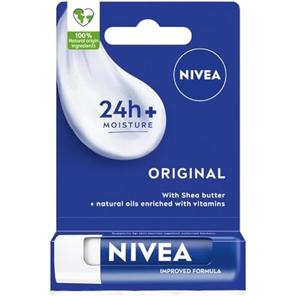 NIVEA Original Pielęgnująca pomadka do ust; 4,8 g