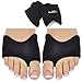 Half Sole Dance Shoes, Pair, Supports Turning, Spinning, and Balancing for Contemporary, Ballet, Beginner Professional Dancers, Non-Slip Nylon Neoprene Step Black
