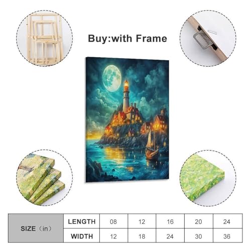 Image sur toile tableau impression décoration murale grand format salon 40x60 - 2