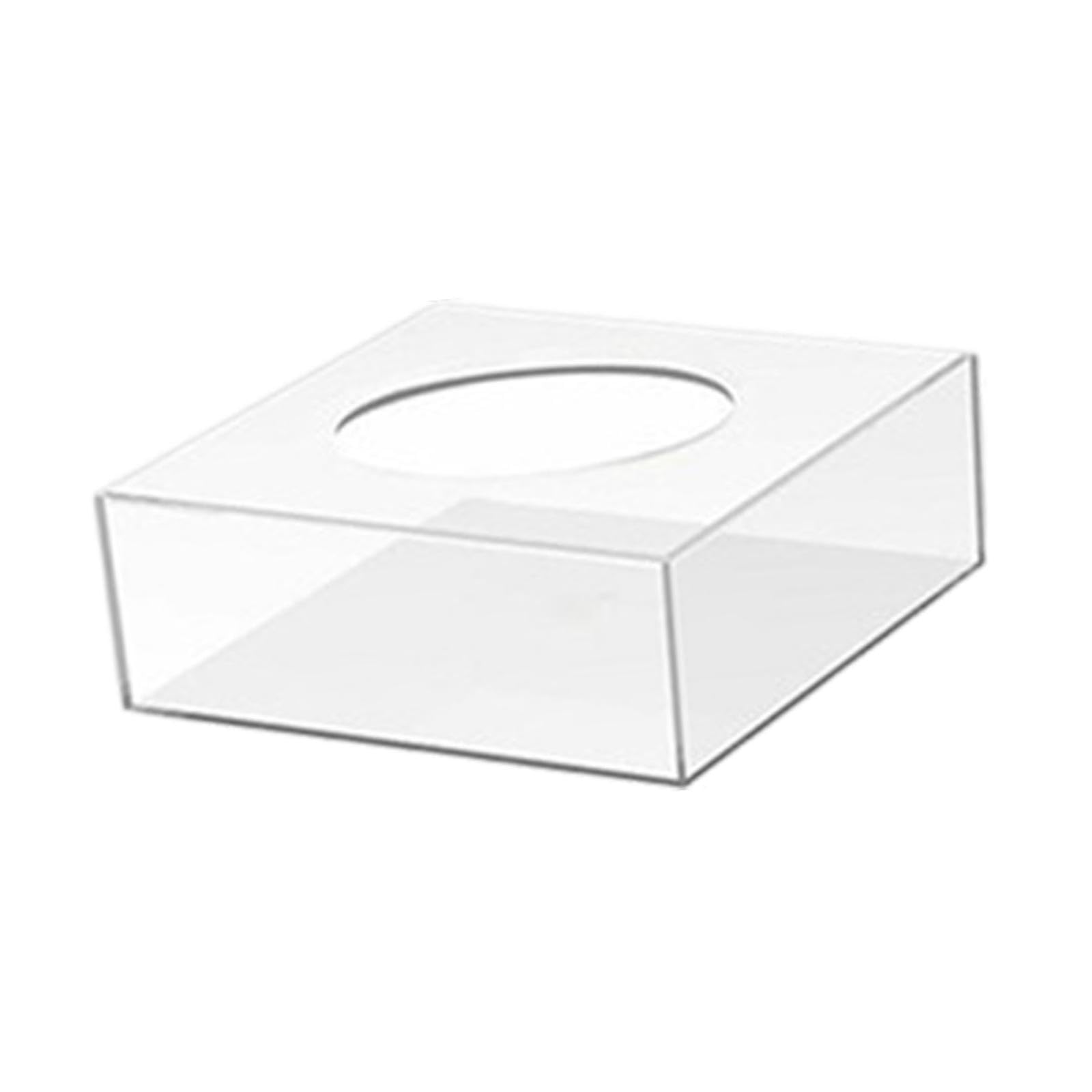 Soporte Cuadrado de Acrílico para Exhibir Pasteles en Y Reuniones, 30cmx30cmx10cm