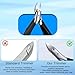 4mm Jaw Cuticle Clipper Professional Stainless Steel Nail Cuticle Trimmer Nippers, Durable Washable Sharp Dead Skin Cutter Nipper Cuticula Remover Pedicure Manicure Tools for Fingernails and Toenails