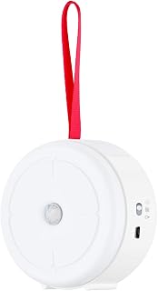Mobile Night Light with Motion Detector Orientation Light 3 Modes 1800mAh Li-ion Battery Warm White Hanger Adjustable Back with Magnets for Kids Room Bedroom Hallway Kitchen Cabinet