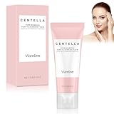 Centella Asiática Limpiador Facial Cleanser Facial 114g Leche Limpiadora Limpiador de Poros Para Limpieza Profunda & Hidratación Crema de Lavado Calmante Limpieza Facial Para Todos los Tipos de Piel