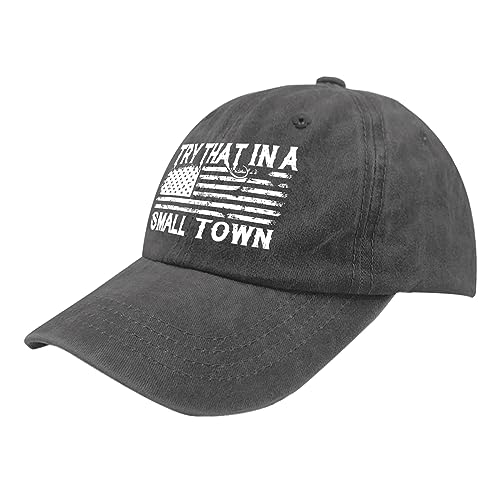 Gorra Trucker Try That in A Small Town Pigment Black miniatura 2