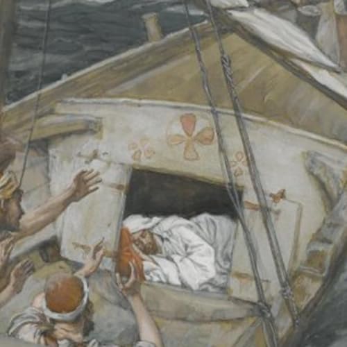 Jesus auf dem Kissen - Erstkommunion