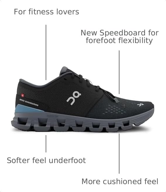 Image of On Men's Cloud X 4 Sneakers