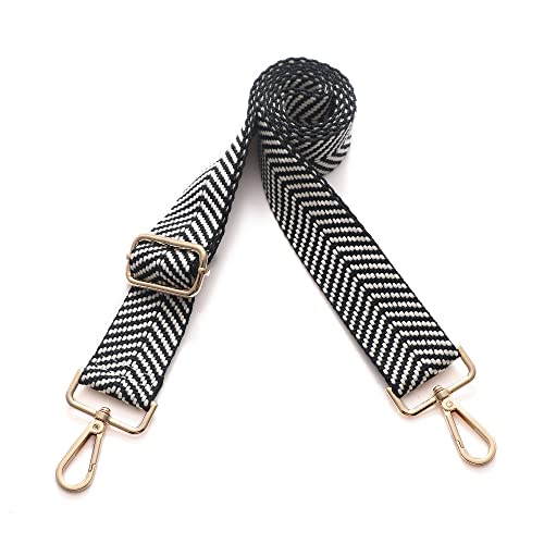 Image of S-Jacorry Purse Strap Replacement Crossbody Wide Shoulder Strap Adjustable Canvas Straps Handbag Strap Replacement Belts