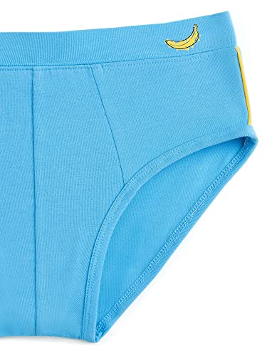 Image of XY Life Scribbles Modal Briefs for Boys, Relaxed Fit, Solid