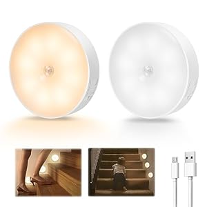 Dslebeen EUNL001 Nachtlicht mit Bewegungssensor (2 Stück)