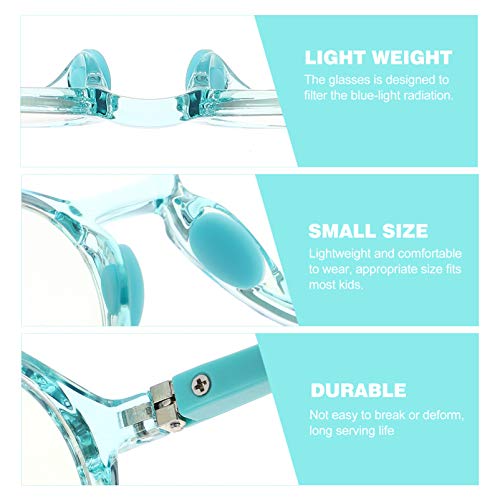 Mobestech Óculos de Luz Azul Crianças Meninas Meninos Óculos de Jogos de Computador Anti-Fadiga Ocul