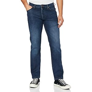 Wrangler Arizona Straight Jeans, Blau (Blue), 34W / 30L