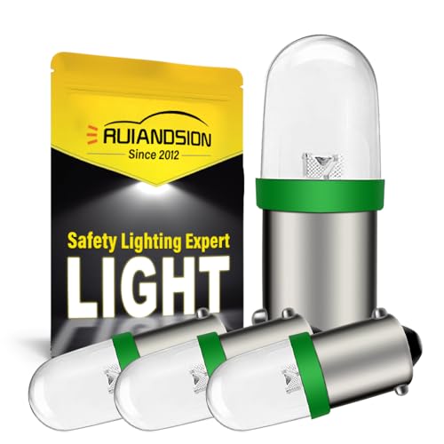 Bombilla LED BA9S verde para señalización industrial miniatura 1
