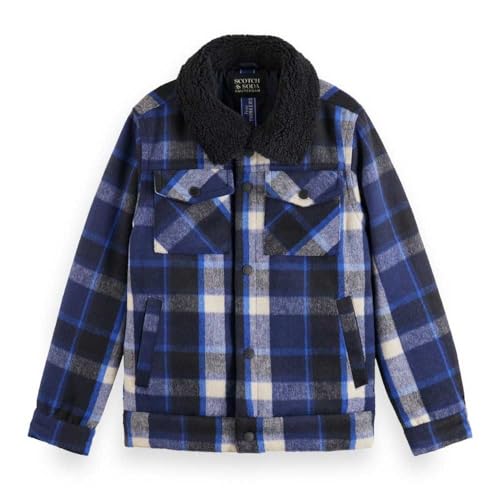 Wool Blend Boys' Trucker Jacket