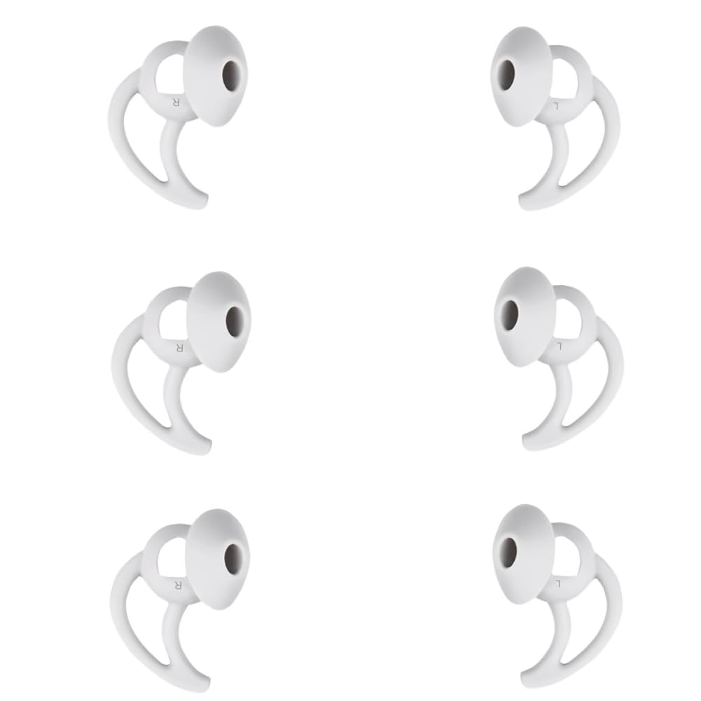 SNHTLS Ear Tips Compatible with Bose Small Shark Sports Earbuds S Size 3 Pairs Soft Silicone Eargels Replacement Earbuds Tips Ear Tips, Compatible with Bose Small Shark Sports Headphones Earbuds