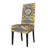 Transformez instantanément l'apparence de vos vieilles chaises avec ces housses de chaise de salle à manger amovibles, offrant une apparence fraîche et élégante tout en protégeant vos chaises des rayures et des morsures des enfants ou des animaux domestiques, assurant longévité et durabilité.