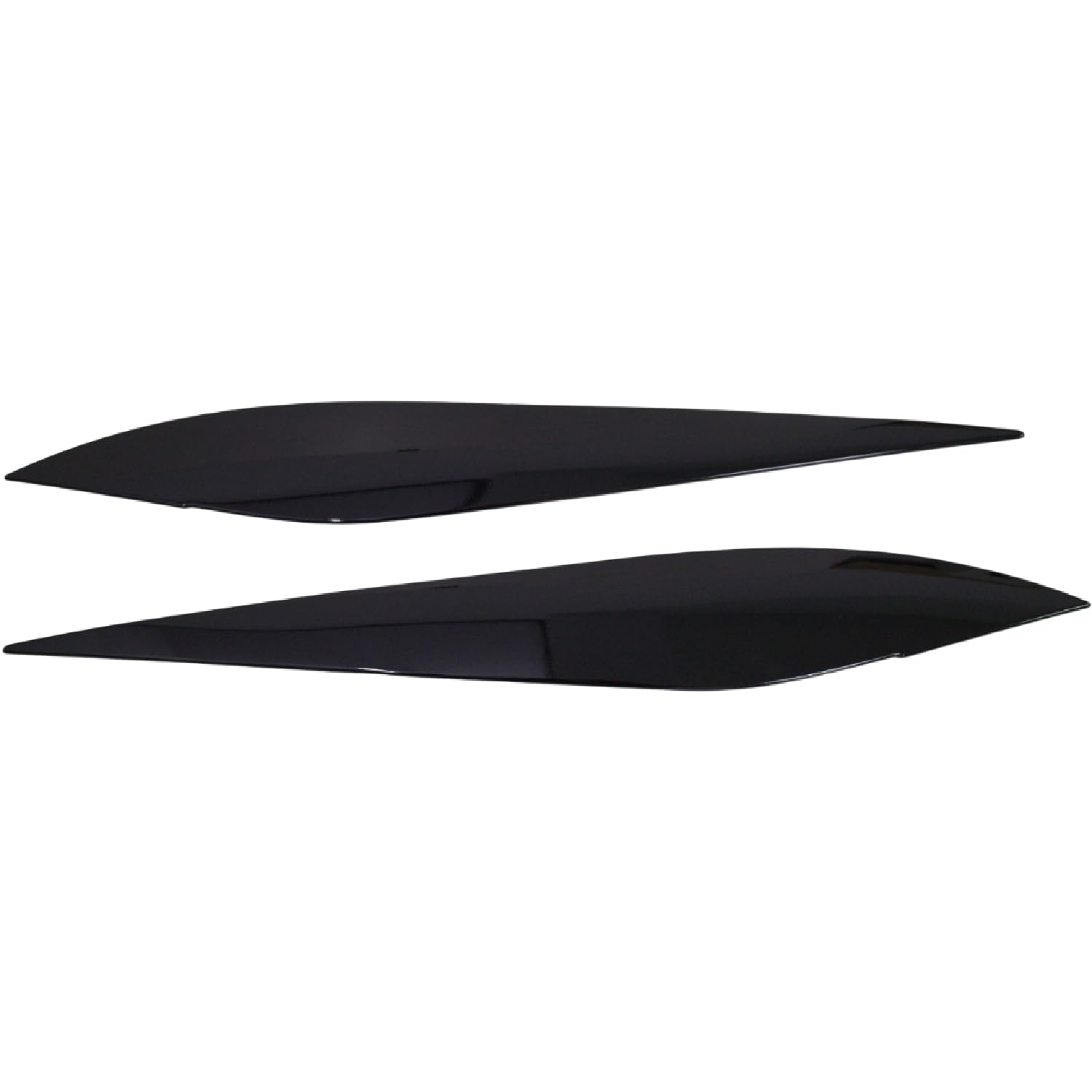 Exterior Accessories - Eyebrows Black Painted 2017-2023 Suzuki Swift Sport ZC33S Front Headlights Trim