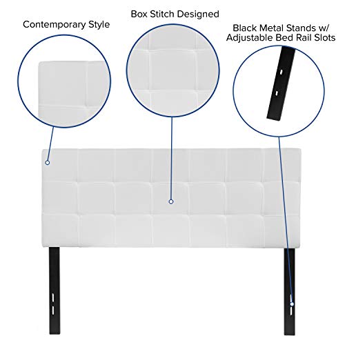 image for Flash Furniture Bedford Box Stitch Tufted Upholstered Full Size Headbo