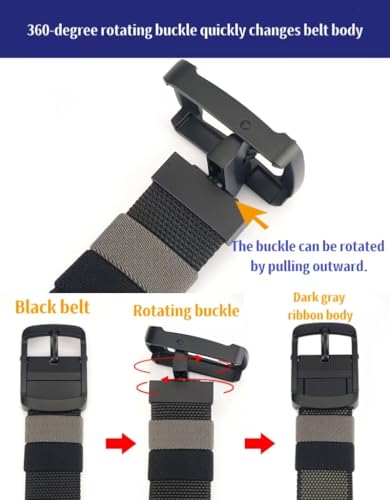 2025 Tactical Belt,Nylon Belts For Men,Double-Sided Available Men Women Tactical Belt,1.5 inches wide.3