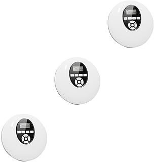 Hemobllo 3 Pcs Player Para Playfoh Mp3 Player Portátil Recarregável Player Anti-Player Multifuncional Airplay Projetor Máquina De Estudo Playoh CD Branco Walkman Viagem De Plástico