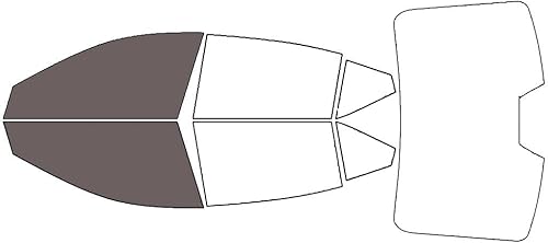 Miniatura 1 de Rvinyl Kit de tinte de ventana compatible con Nissan Altima 2019-2023 - Kit de precorte delantero - 35%