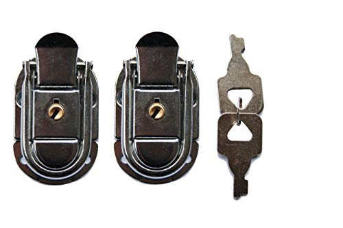 2 x maletín cierre con llave Pestillo Catch Latch Cover