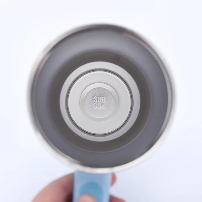 Image of Stainless Steel 1200 ml Vacuum Tumbler with Lid & Straw - Double‑Wall Insulated Cup for Travel, Gym & Office - Keeps Beverages Hot or Cold - 1.2 L Capacity (4TH Sky Blue)