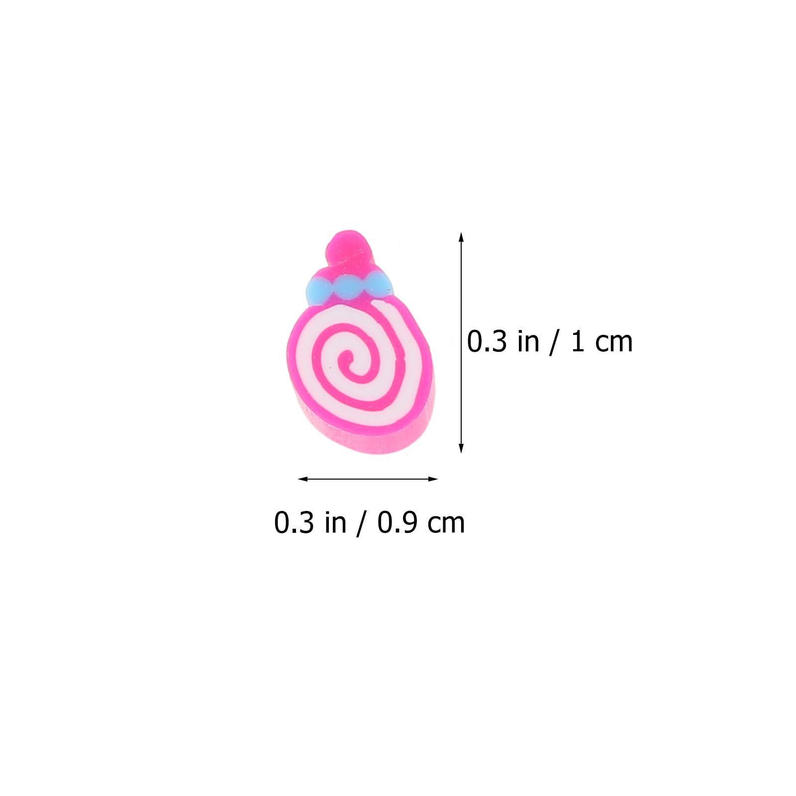 BESPORTBLE 8 Set Perline Decorative Fai da Te in Argilla Polimerica per | Materiale Delicato e Pratico, Leggero e Portatile, per Braccialetti e Collane, Non Sbiadisce Facilmente Stile Casuale