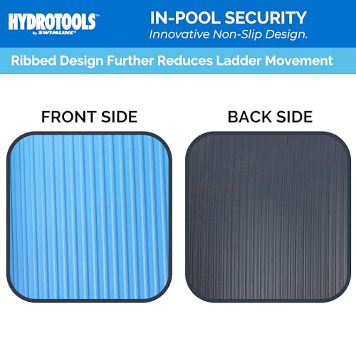 SWIMLINE HYDROTOOLS Protective Pool Ladder Mat for Above Ground Pools – Safety & Stability for Stairs, Steps & Ladders – Premium Durable Material, 48" x 60" by Swimline - Image 5