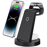 Anmlz 3-in-1 Wireless Charging Station for iPhone, Apple Watch & AirPods only .49: eDeal Info