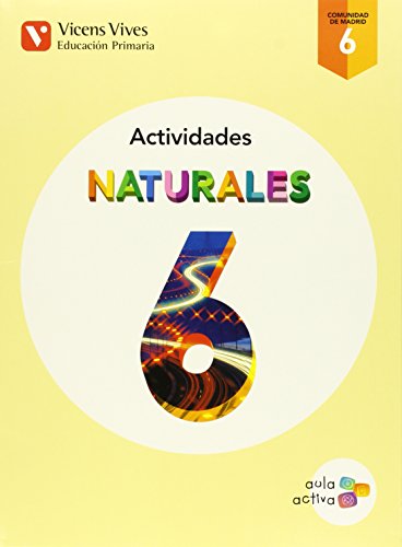 Naturales 6 Madrid Actividades (aula Activa) - 9788468230283 (SIN COLECCION)