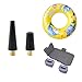 Ball Pump Needle Kit Replacement for Portable Tire Inflator Air Comressor Inflating Adapter,Air Pump Nozzle Adapter Kit for Inflatables, Balloons,Sport Balls, Bicycles,Bike, inflator adapter kit,4pcs