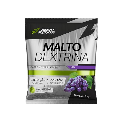 Maltodextrina 1Kg Sabor Uva Bodyaction