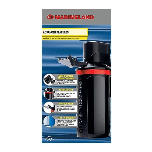 Image of MarineLand Magnum Polishing Internal Canister Filter, For aquariums Up To 97 Gallons, 10.5 IN (ML90770)