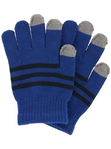 Image of Kids' One Size Striped Touchscreen Winter Glove