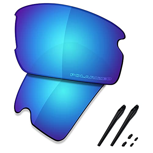Image of SAUCER Premium Replacement Lenses & Rubber Kits for Oakley Flak 2.0 OO9295 | UV400 Protection, Anti-Scratch, Precise Fit