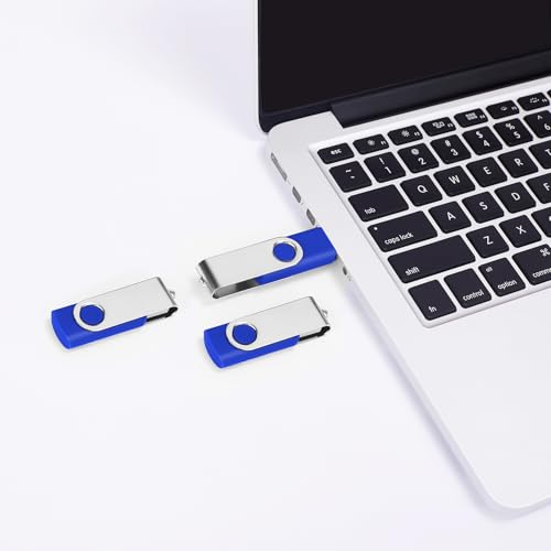 Image of 128MB Bulk Flash Drives 100 Pack EASTBULL USB 2.0 Flash Drives Pack Thumb Drives Bulk USB Drive Bulk for Storage (Blue 100Units)