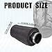 KUQUTIDY Cold Air Intake Filter Cover, Thickened Dust-proof Water-proof Motorcycle Universal Air Intake Cover Filter Sock Compatible with Harley Davidson Touring, for High Flow Cone Air Filter (L)