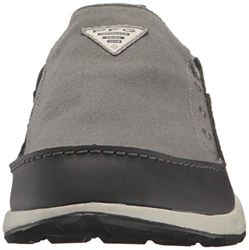 Columbia Mens Bahama Vent Pfg Boat Shoe, Titanium Mhw/Bright Red, 12 Us #TOP1