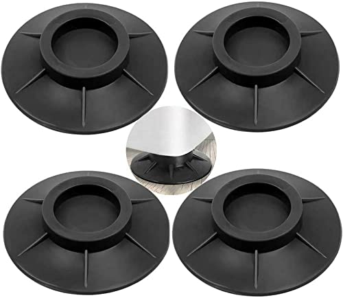 FEDDE 4PCS Washing Machine Rubber Foot Pads for Anti-Vibration Anti-Walk Washer Dryer Anti Slip Mat