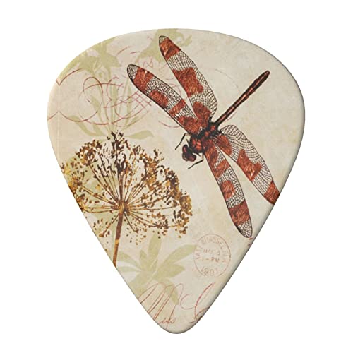 Dragonfly Bee Lot de 6 médiators pour guitare acoustique, guitare électrique, basse, ukulélé – fins, moyens et épais - Les Beatles, Paul McCartney, John Lennon, RIngo Starr, George Harrison Dragonfly Bee Lot de 6 médiators pour guitare acoustique, guitare électrique, basse, ukulélé - fins, moyens et épais – Image 4