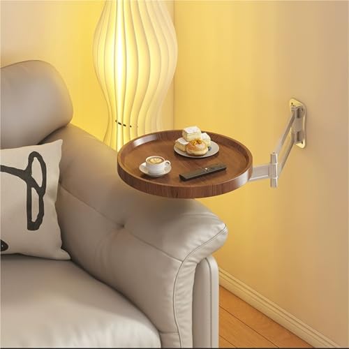 Table de chevet design rabattable pour studio et petite chambre