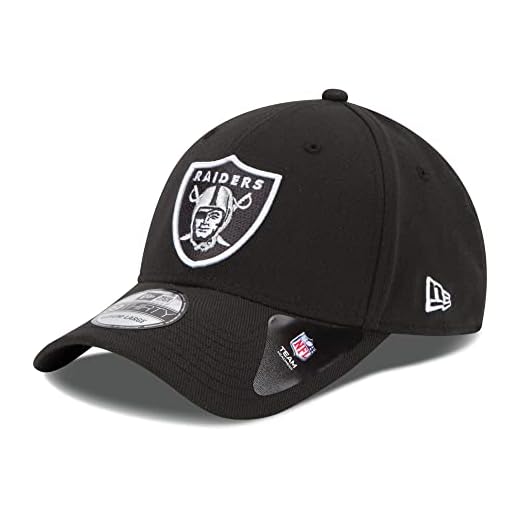 New Era NFL Team Classic 39THIRTY Stretch Flex Fit Hat Cap (as1, Alpha, s, m, Las Vegas Raiders, Small/Medium)