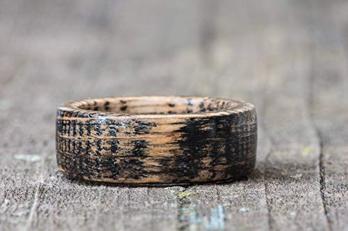 Black Tennessee Whiskey Barrel Wood Ring