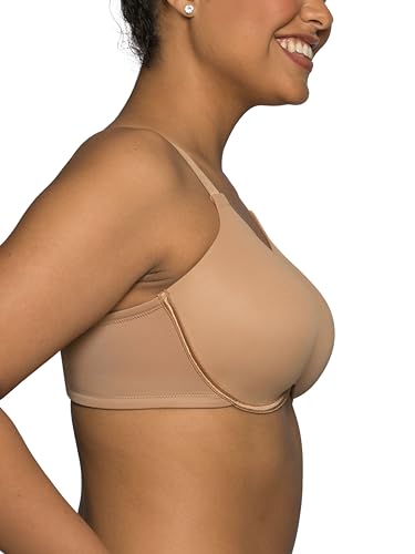 Image of Vanity Fair Women's Full Figure Beauty Back Smoothing Bra, 4 Way Stretch Fabric, Lightly Lined Cups up to H