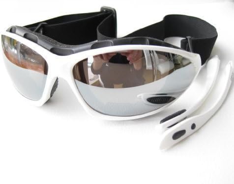 Ravs Sports Glasses Kite Surfing Cycling Triathlon Goggles Incl. Softbag Band Underwire